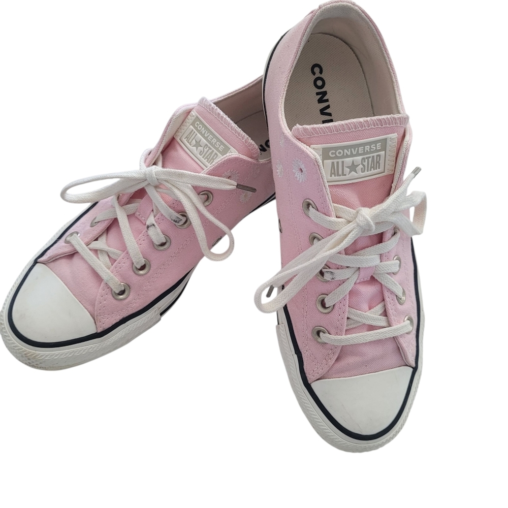 Converse Women's Light Pink All Star Sneakers Festival Smoothy edition.